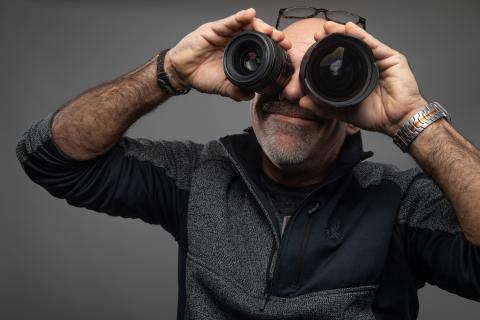 Photo of Dave Fried, Coordinator of Photography at Westfield State University