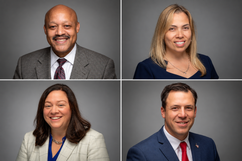 photo of board of trustees leadership